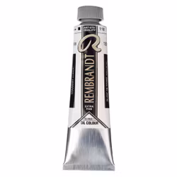 Rembrandt-S1-118-Titanium white (linseed oil)-40ml