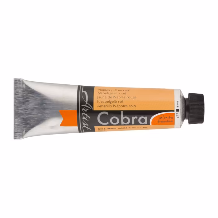 Cobra-artist-40ml-224-naples yellow red