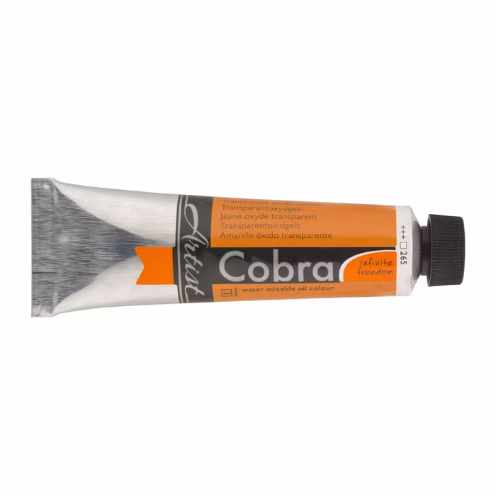 Cobra-artist-40ml-265-transport. Oxideyellow