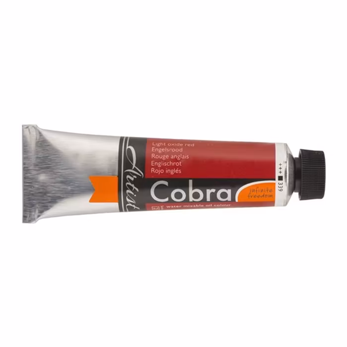 Cobra-artist-40ml-339-lightoxide red
