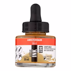 Amsterdam ink 30ml-802-light gold