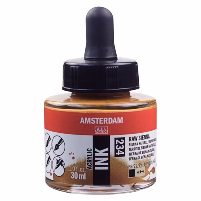 Amsterdam ink-30ml-234-raw sienna