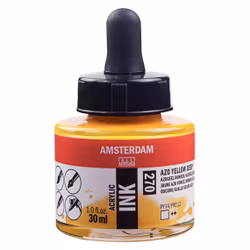 Amsterdam ink-30ml-270-azo yellow deep