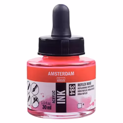 Amsterdam ink-30ml-384-reflex rose