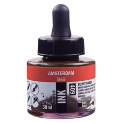 Amsterdam ink-30ml-409-burnt umber