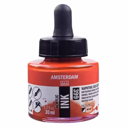 Amsterdam ink-30ml-399-naphthol red deep