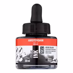 Amsterdam ink-30ml-735-oxide black