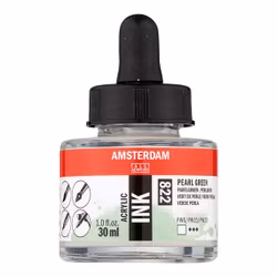 Amsterdam ink-30ml-822-pearl green