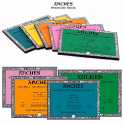 Arches akvarellblock-300g-29,7x42-12st-HP