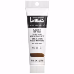 Liquitex-heavybody-59ml-S2-transparent raw umber