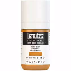 Liquitex-softbody-59ml-S1-bronze yellow