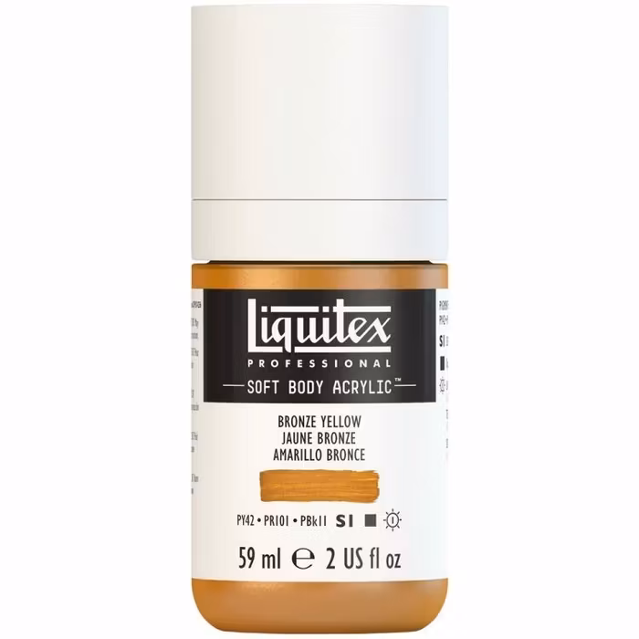 Liquitex-softbody-59ml-S1-bronze yellow