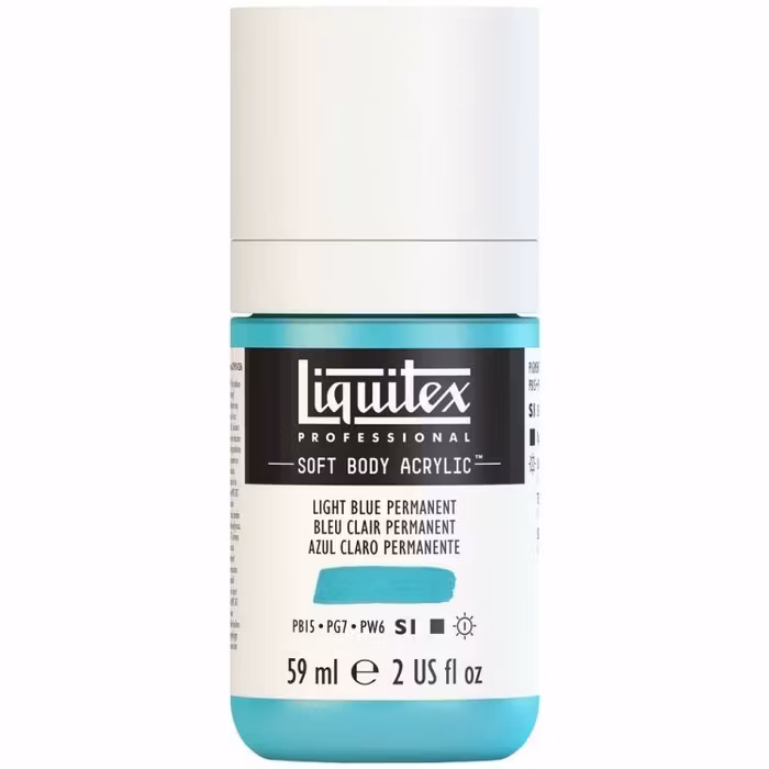 Liquitex-softbody-59ml-S1-light blue permanent