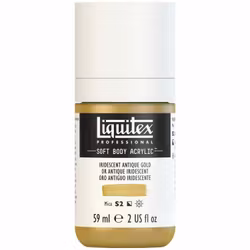 Liquitex-softbody-59ml-S2-iridecent antique gold