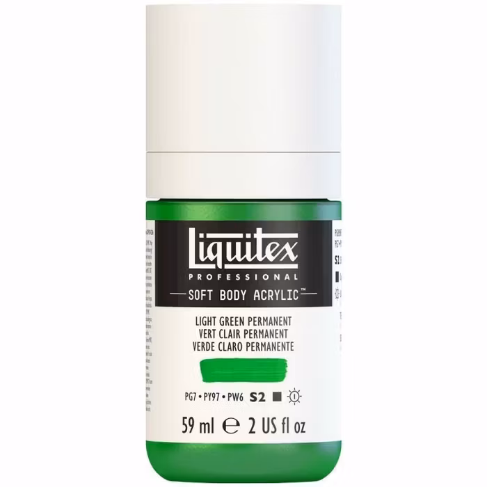 Liquitex-softbody-59ml-S2-light green permanent