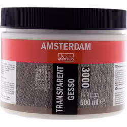 Amsterdam-transparent gesso-3000-500ml