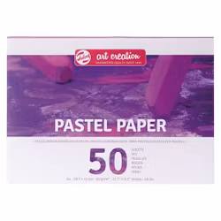 Talens-Pastel paper-A4-90g-50st