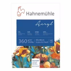 Hahnmuhle-360gram-30x40-acryl-10st-Acrylic