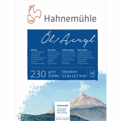 Målningsblock-230gram-30x40cm-10st-olja/akryl
