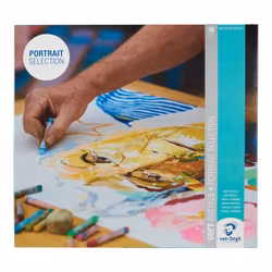 Van Gogh-softpastell-portraits selection 36st