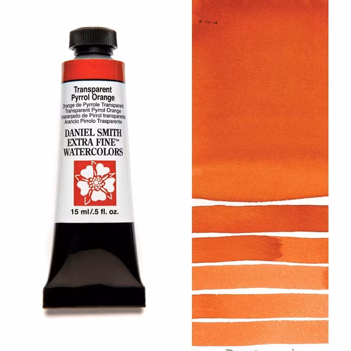 Daniel Smith -Transparent pyrrol orange