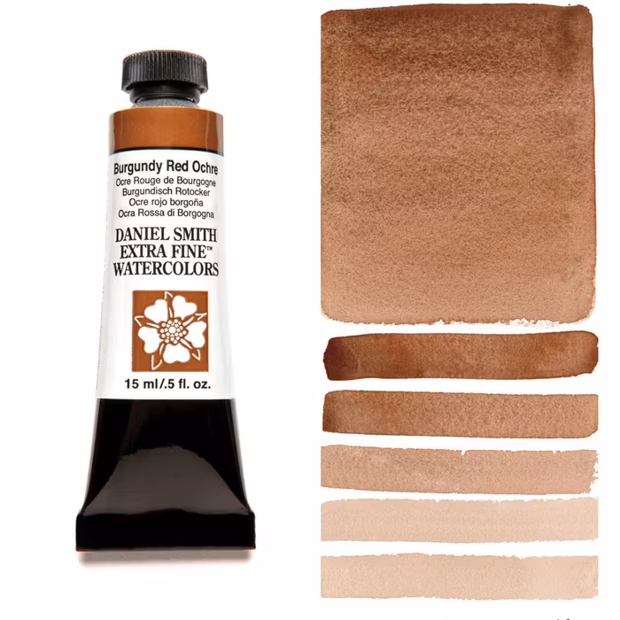 Daniel Smith -Burgundy red ochre
