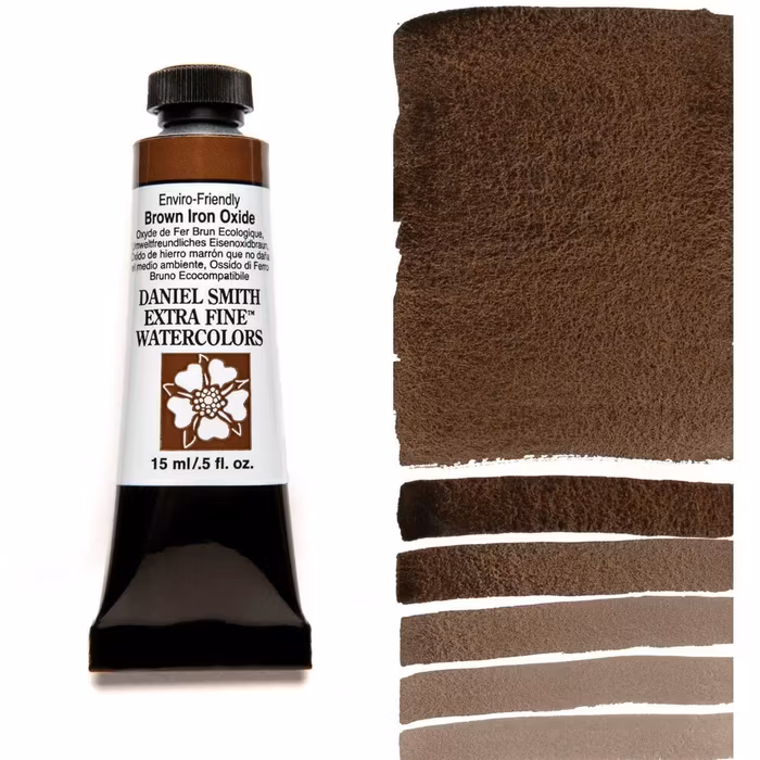 Daniel Smith -Enviro-Friendly brown iron oxide