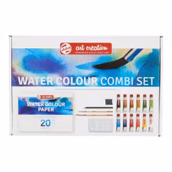 Talens-Water colour combi set