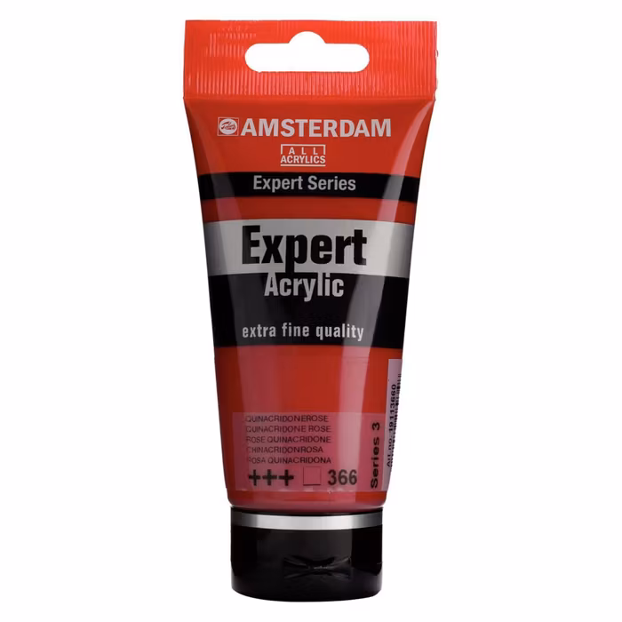 Amsterdam-Expert-75ml-366-Quinacridone rose