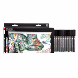 Marabu-24st Fineliner colour