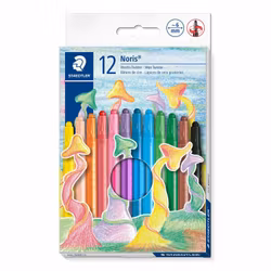 Staedtler-12st Noris vaxpennor