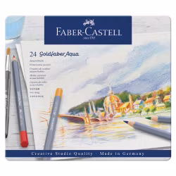 Fabercastell-24st watercolour pencils