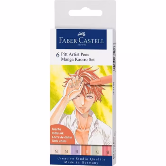 Fabercastell-6st Manga kaoiro se
