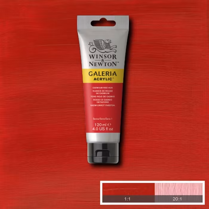 Galeria-120ml-095-Cadmium red hue