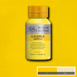 Galeria-500ml-Winsor & Newton-114-Cadmium yellow pale Hue