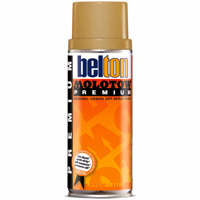 Sprayfärg-Molotow Premium 400ml-Gold dollar