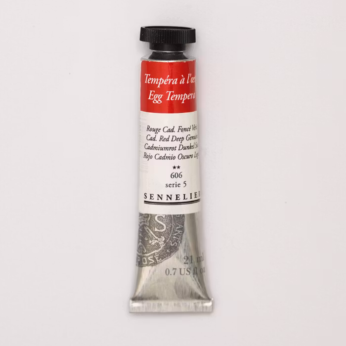 Äggtempera-21ml-606-CAD red deep
