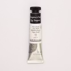 Äggtempera-21ml-755-ivory black