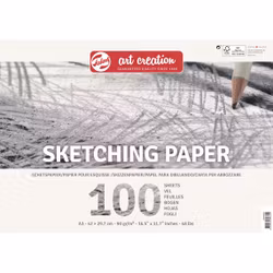 Talens-Sketching paper A3 90gram 100st
