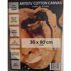 Canvas Artist 30x80-380gram-20mm- 4pack