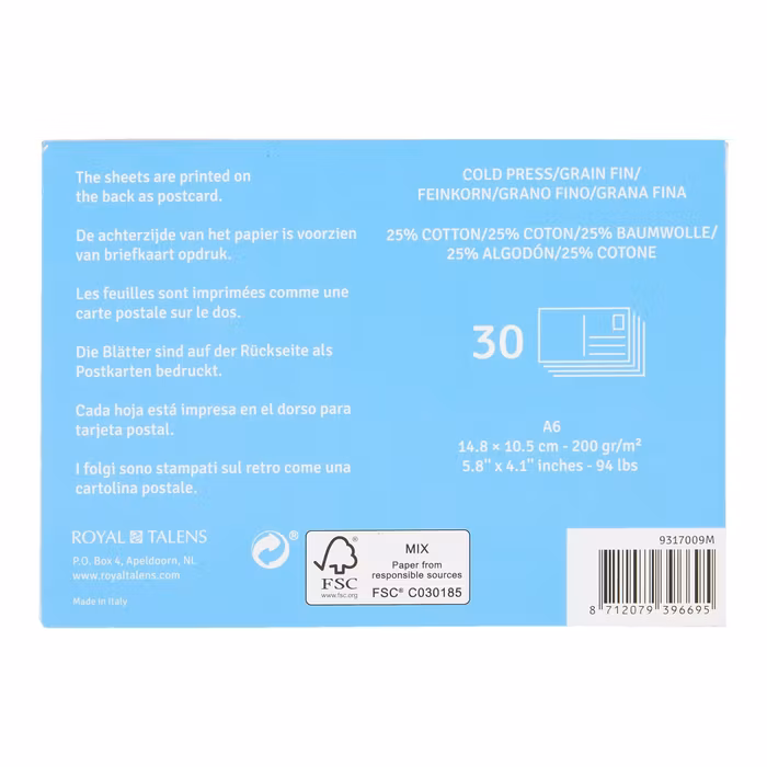 Postcard 30st Art Creation 200 gram A6