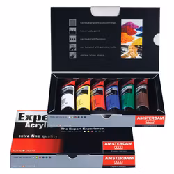 Amsterdam EXPERT färgset 6st x 20ml