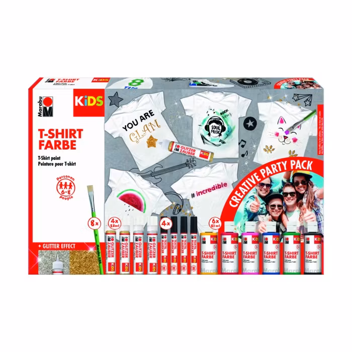 T-shirts Marabu Party Set