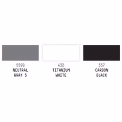 Liquitex-acrylic marker-monochromes