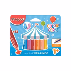 Maped Color Peps My First Wax Jumbo - 12 stycken