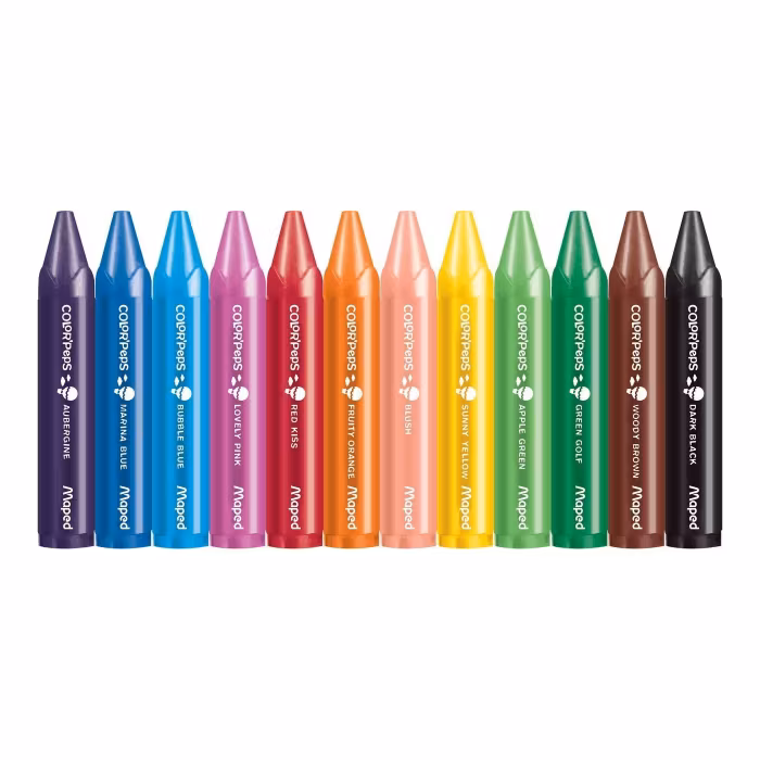 Maped Color Peps My First Wax Jumbo - 12 stycken