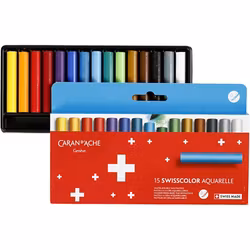 Caran Dache-Swisscolor vaxkritor-15st