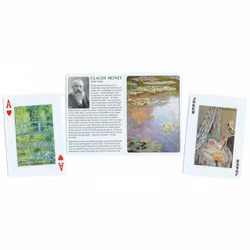 Kortlek Pokerstorlek-Monet