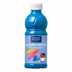Redimix-gouache-500ml-Turkosblå