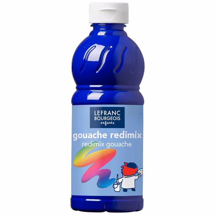 Redimix-gouache-500ml-blå